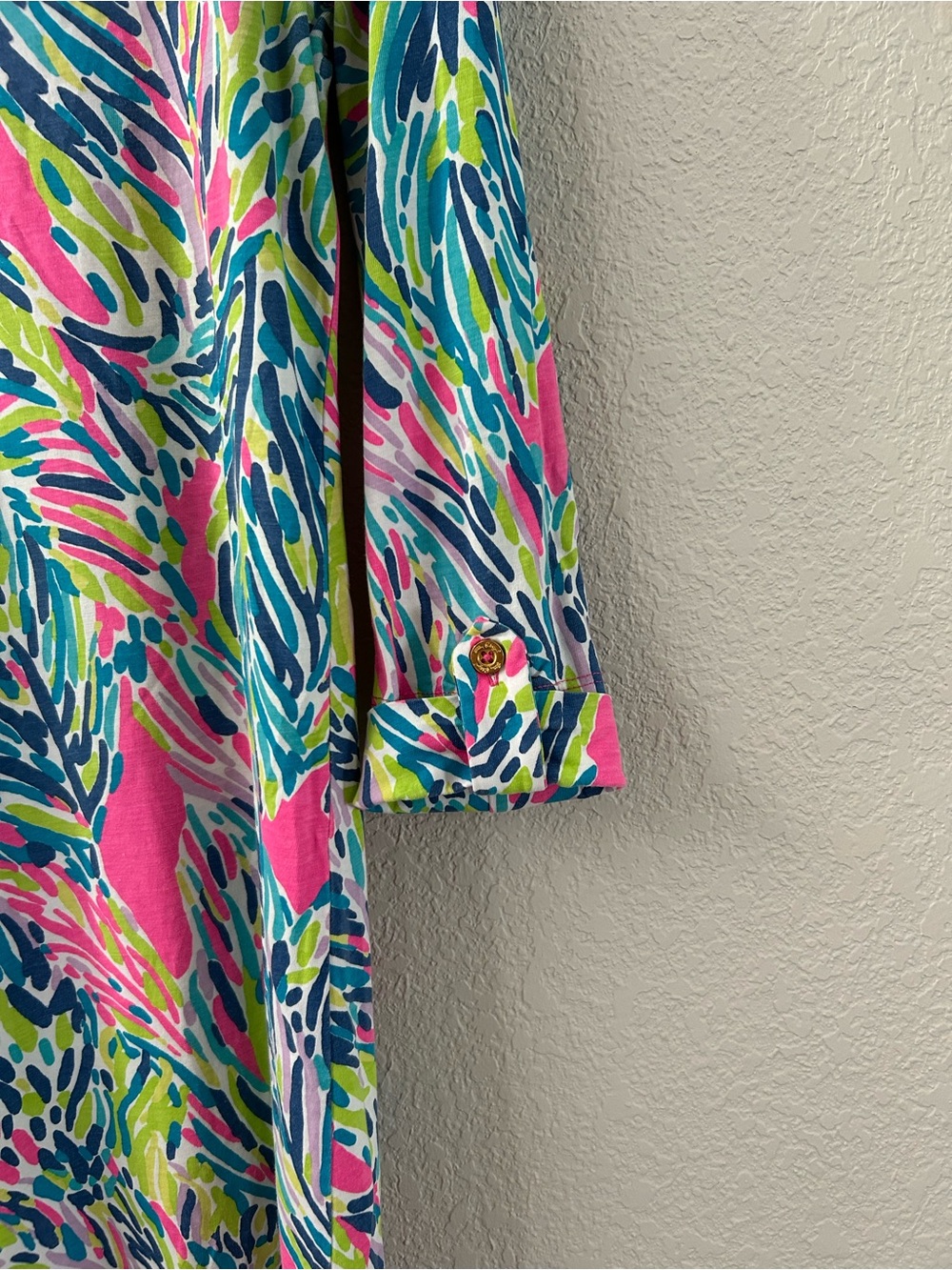 LILLY PULITZER 3/4 SLEEVE DRESS SIZE SMALL - Picture 3 of 7